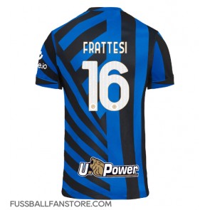 Inter Milan Davide Frattesi #16 Replik Heimtrikot 2024-25 Kurzarm